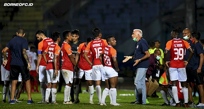 Borneo FC Lanjutkan Latihan meski Nasib Liga 1 Menggantung